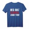 HapDog T-Shirt mit Spruch 'Old but Stronger than you' – Geschenk für starke Frauen und Männer zum Jubiläum