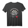 Unterschätze niemals einen alten Mann mit einem Dartpfeil T-Shirt – Lustiges Geschenk für Dartspieler, Turniere & Dart-Abende