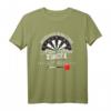 Unterschätze niemals einen alten Mann mit einem Dartpfeil T-Shirt – Lustiges Geschenk für Dartspieler, Turniere & Dart-Abende