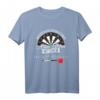 Unterschätze niemals einen alten Mann mit einem Dartpfeil T-Shirt – Lustiges Geschenk für Dartspieler, Turniere & Dart-Abende