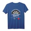 Unterschätze niemals einen alten Mann mit einem Dartpfeil T-Shirt – Lustiges Geschenk für Dartspieler, Turniere & Dart-Abende