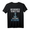 Herren Unterschätze niemals einen alten Mann mit Boot - Lustiges Kapitän & Bootsfahrer T-Shirt, ideales Geschenk für Vater & Bootsbegeisterte