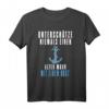 Herren Unterschätze niemals einen alten Mann mit Boot - Lustiges Kapitän & Bootsfahrer T-Shirt, ideales Geschenk für Vater & Bootsbegeisterte