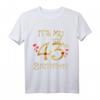 Es ist mein 43. Geburtstag - Queen T-Shirt für Frauen, Süßes Outfit, Level 43 Unlocked Geburtstagskleidungsstück