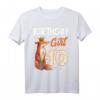 Fuchs Tierliebhaber T-Shirt für Mädchen zum 10. Geburtstag - Süßes Tiermotiv für Party & Familienfotos