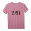 Vintage 1991 (Antik Schwarz) 33. Geburtstag T-Shirt – Elegantes Geschenk für Jubiläum und Geburtstag in den 90ern