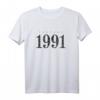 Vintage 1991 (Antik Schwarz) 33. Geburtstag T-Shirt – Elegantes Geschenk für Jubiläum und Geburtstag in den 90ern