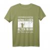 Herren Unterschätze niemals einen alten Mann mit Pfeil und Bogen T-Shirt – Perfekt für Bogenschützen, Training & als Geschenk