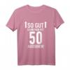50. Geburtstag T-Shirt für Mann & Frau - Lustiges Geschenk & Partydekoration für den 50. Geburtstag