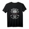 Böser Alter Mann Lustiges Totenkopf Skull Papa T-Shirt – Witziges Geschenk für Geburtstag, Feiertage & Party mit coolem Design