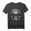 Böser Alter Mann Lustiges Totenkopf Skull Papa T-Shirt – Witziges Geschenk für Geburtstag, Feiertage & Party mit coolem Design