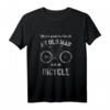 Unterschätze niemals einen alten Mann auf einem Fahrrad T-Shirt – Perfektes Geschenk für Radfahrer und Fahrradliebhaber zu Weihnachten und Geburtstag
