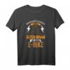 Unterschätzen Sie nie einen alten Mann mit E-Bike T-Shirt – Für Mountainbike- und E-Bike-Fans, Abenteurer & Radfahrer