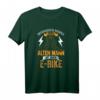Unterschätzen Sie nie einen alten Mann mit E-Bike T-Shirt – Für Mountainbike- und E-Bike-Fans, Abenteurer & Radfahrer