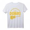 Unterschätze niemals einen alten Mann Bluegrass Music Dobro T-Shirt – Lustiges Geschenk für Dobrospieler und Appalachian Volksmusik Fans