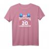 20. Geburtstag Geschenk für Mann und Frau Feuerwehr Polizei Rettungsdienst - Lustiges Blaulicht T-Shirt zum 20. Geburtstag