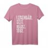 61. Geburtstag T-Shirt für Männer - Legendär seit 1962, Lustiges Geschenk zum 61. Geburtstag für Männer und Frauen