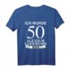 50. Geburtstag Geschenk Ich Wurde 50 Als Ich Im Lockdown War T-Shirt - Lustiges Retro Design für Männer, Frauen, Junge & Mädchen