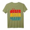 Böser Alter Mann T-Shirt – Humorvolles Geschenk für Opa, Großvater und Rentner, Sarkasmus lieben