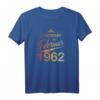 60. Geburtstag T-Shirt - Legendär seit 1962, Vintage Retro Design für Männer & Frauen, Unvergessliche Geschenkidee zum 60. Geburtstag