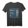 Herren Unterschätze niemals einen alten Mann mit Laufschuhen Spruch T-Shirt – Lustiges Laufshirt für Marathonläufer & Laufgruppenmitglieder