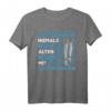 Herren Unterschätze niemals einen alten Mann mit Laufschuhen Spruch T-Shirt – Lustiges Laufshirt für Marathonläufer & Laufgruppenmitglieder