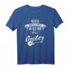 Unterschätze Niemals Einen Alten Mann Mit Einer Bass Gitarre T-Shirt – Lustiges Musiker Geschenk für Gitarristen & Bassspieler zum Geburtstag, Vatertag & Weihnachten