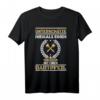 Herren Dart Trikot - Unterschätze niemals einen alten Mann Dartpfeil T-Shirt, ideales Geschenk zu Weihnachten & Geburtstag