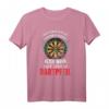 Darts - Unterschätze Niemals Einen Alten Mann Mit Dartpfeil T-Shirt – Lustiges Dart Design für Dartspieler und Dartfans