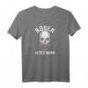 Böser Alter Mann Lustiges Totenkopf Skull Papa T-Shirt - Rebellisches Vintage Design für echte Kerle und Opas