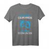 Zum Zocken geboren Zur Schule gezwungen - Lustiges Gamer Halbarm T-Shirt für Jungen und Mädchen, perfektes Geschenk für Gaming-Fans