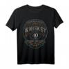 40 Jahre Ich bin wie guter Whiskey Whisky T-Shirt – Lustiges Retro Motiv für Whiskeyliebhaber zum HapDog