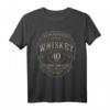 40 Jahre Ich bin wie guter Whiskey Whisky T-Shirt – Lustiges Retro Motiv für Whiskeyliebhaber zum HapDog