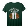 Basketball T-Shirt für Jungen zum 11. Geburtstag - Klassisch geschnitten, doppelt genähter Saum