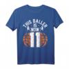 Basketball T-Shirt für Jungen zum 11. Geburtstag - Klassisch geschnitten, doppelt genähter Saum