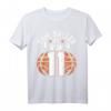 Basketball T-Shirt für Jungen zum 11. Geburtstag - Klassisch geschnitten, doppelt genähter Saum