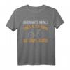 Unterschätze niemals einen alten Mann lustig Fahrrad Herren T-Shirt - Perfektes Geschenk für Fahrradliebhaber, Papa & Opa zu Weihnachten, Vatertag & Geburtstage