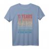 11. Geburtstag T-Shirt für Jungen und Mädchen - Vintage Retro Geschenkidee für Kinder im Alter von 11 Jahren