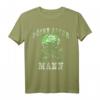 Herren Böser Alter Mann Totenkopf Skull T-Shirt – Lustiges Geschenk für Geburtstag, Weihnachten & Vatertag für Zyniker, Opas & Männer mit Humor