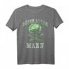 Herren Böser Alter Mann Totenkopf Skull T-Shirt – Lustiges Geschenk für Geburtstag, Weihnachten & Vatertag für Zyniker, Opas & Männer mit Humor