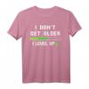 Gamer I don't get older I level up Nerdy Sprüche Retro T-Shirt - Lustiges Gaming Motiv für Geeks & Nerds