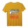 41. Geburtstag Mann T-Shirt – Legendär seit April 1982, lustiges Geschenk zum 41. Geburtstag für Männer & Frauen, perfekte Deko & Partyaccessoire