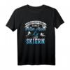 Unterschätze niemals einen Alten Mann auf Skiern - Ski T-Shirt für Wintersportbegeisterte, Skifahrer & Snowboarder, Perfekt für Winterurlaub & Pistenabende