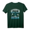 Unterschätze niemals einen Alten Mann auf Skiern - Ski T-Shirt für Wintersportbegeisterte, Skifahrer & Snowboarder, Perfekt für Winterurlaub & Pistenabende