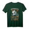 Unterschätze niemals einen alten Mann - Lustiges E-Bike T-Shirt für Rentner, Papa & Opa als Geschenk zu Weihnachten & Geburtstag