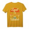 Level 5 Unlocked Gamer T-Shirt für Männer und Jungen - Lustiges Geburtstagsgeschenk zum 5. Level-Aufstieg, perfekt für Gaming-Fans und Geburtstagsfeiern