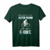 E Bike Alter Mann Mit E-Bike Geschenk Humor T-Shirt - Perfektes Geschenk für Radfahrer, E-Biker, Damen, Herren & Kinder zu Geburtstag & Weihnachten