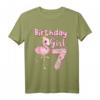 7. Geburtstag Mädchen Flamingo T-Shirt - Buntes Design für Flamingo-Liebhaberinnen und Mädchen zum 7. Geburtstag