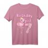 7. Geburtstag Mädchen Flamingo T-Shirt - Buntes Design für Flamingo-Liebhaberinnen und Mädchen zum 7. Geburtstag