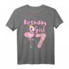 7. Geburtstag Mädchen Flamingo T-Shirt - Buntes Design für Flamingo-Liebhaberinnen und Mädchen zum 7. Geburtstag